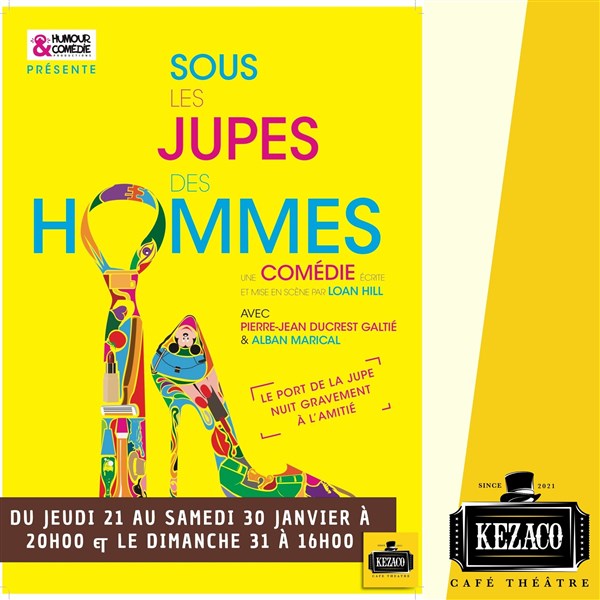 Sous les jupes des hommes