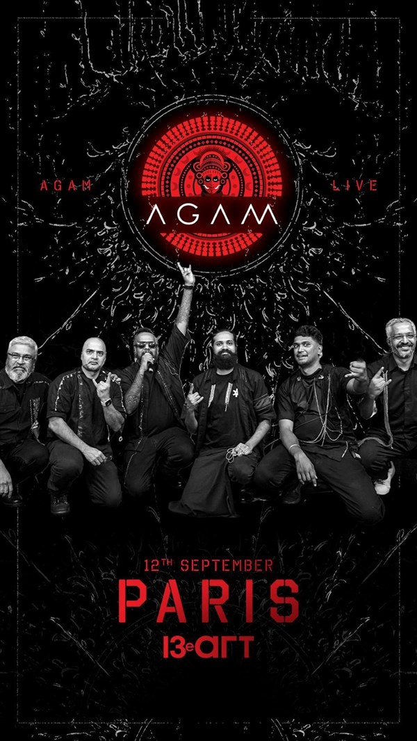 Agam live in Paris