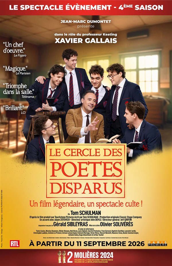Le cercle des poètes disparus