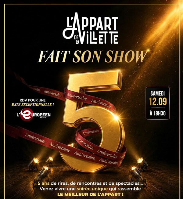 L'Appart de la Villette fait son show