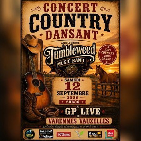 Country avec Tumbleweed Music Band