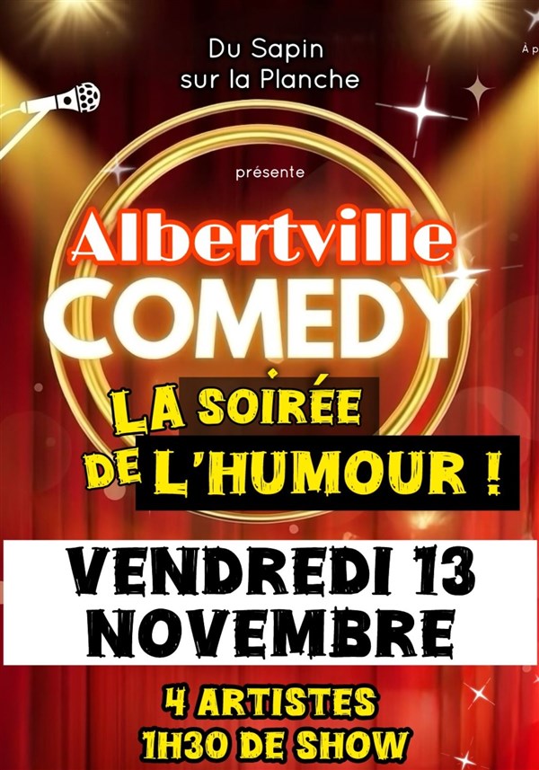 Albertville Comedy : la soirée de l'humour