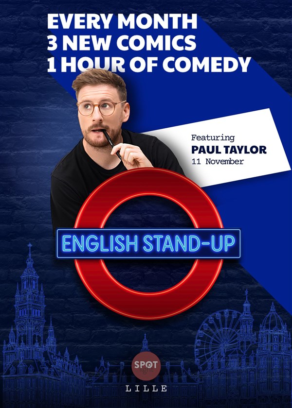 English Stand-Up Comedy Club presents Paul Taylor