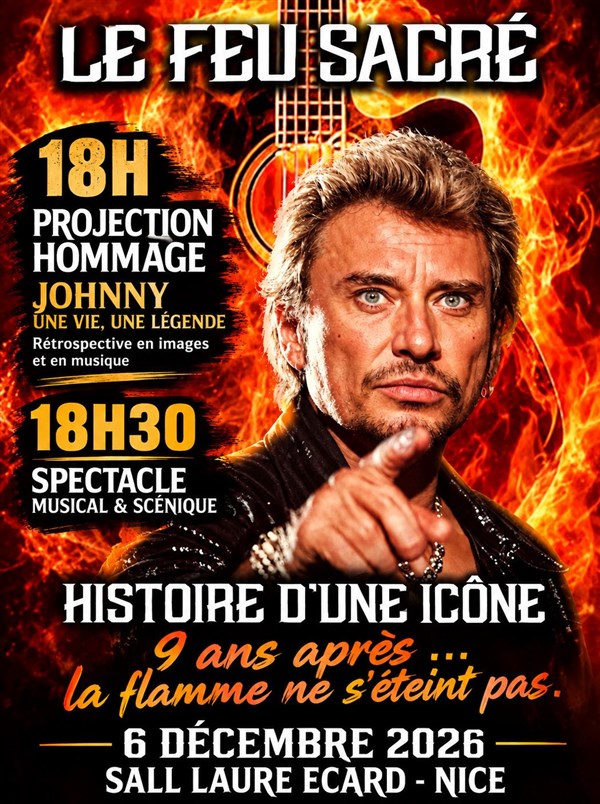 Le Feu Sacré, hommage à Johnny Hallyday
