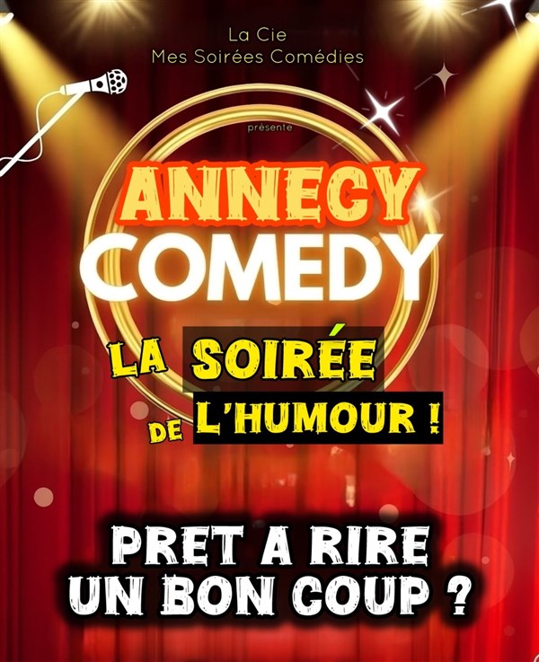 Annecy Comedy : la soirée de l'humour