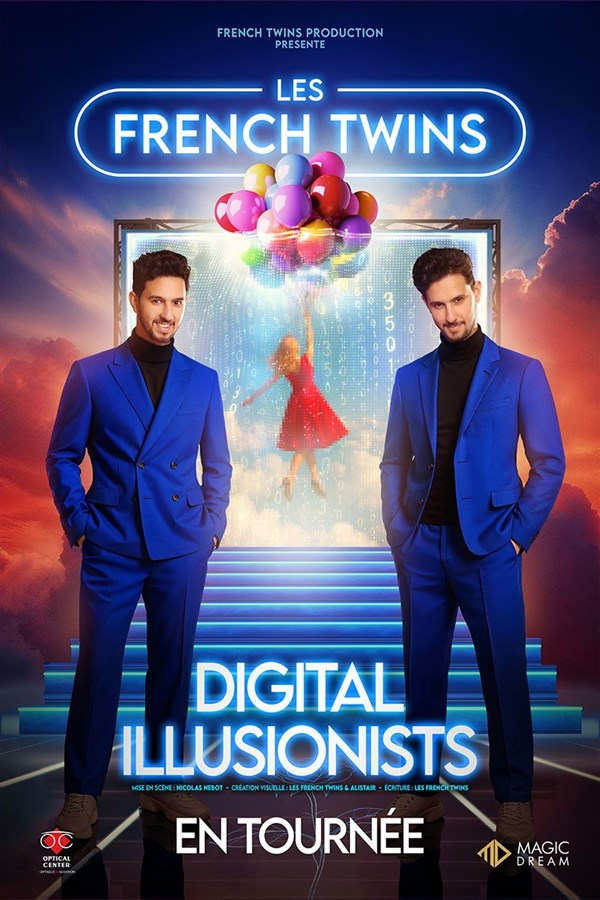 Les French Twins dans Digital Illusionists