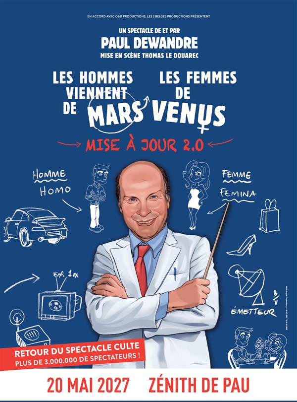 Les hommes viennent de Mars, les femmes de Vénus
