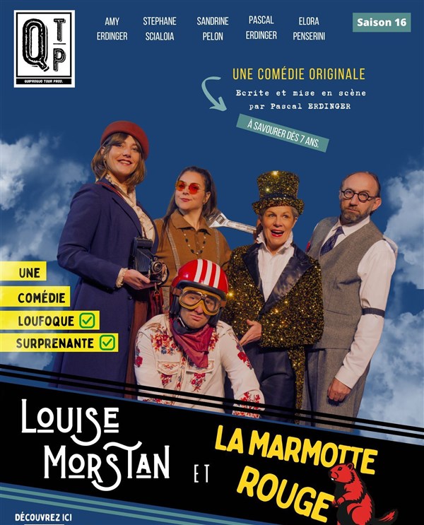 Louise Morstan et la Marmotte Rouge
