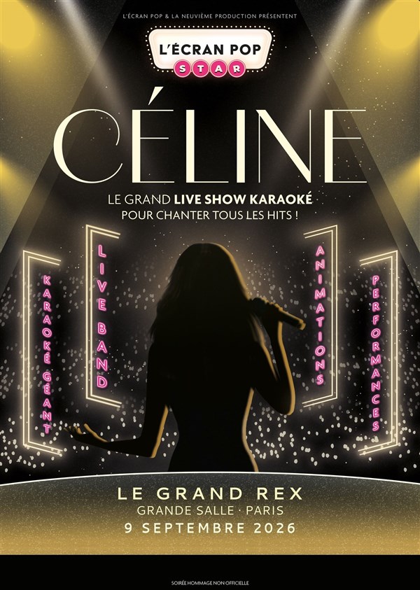 L'écran pop star : Céline