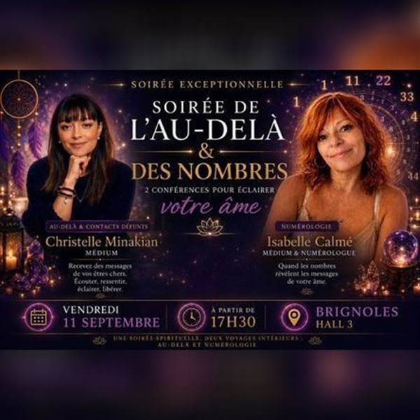 Soirée de l'Au dela et des nombres