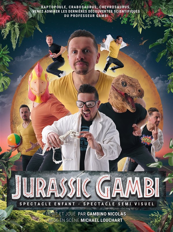 Jurassic Gambi - Spectacle semi visuel pour enfant