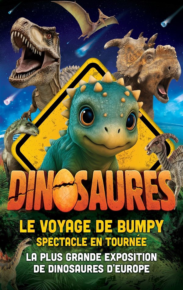 Dinosaures : Le voyage de Bumpy®, l'exposition-spectacle à Albi