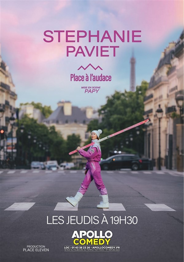 Stéphanie Paviet dans Place à l'Audace !