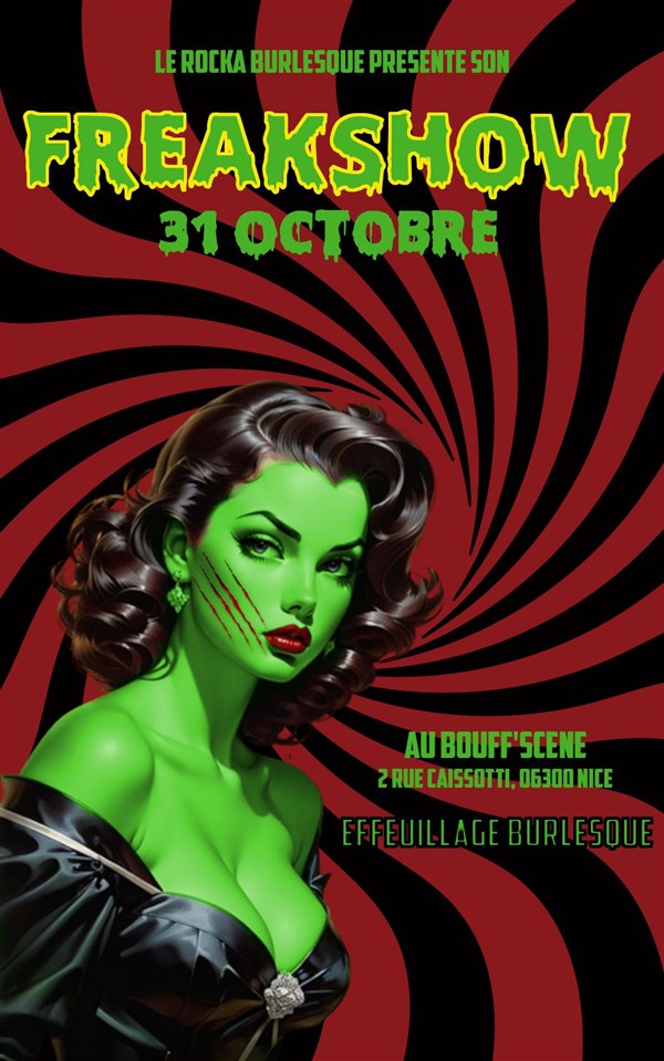 Rocka Burlesque dans Freakshow
