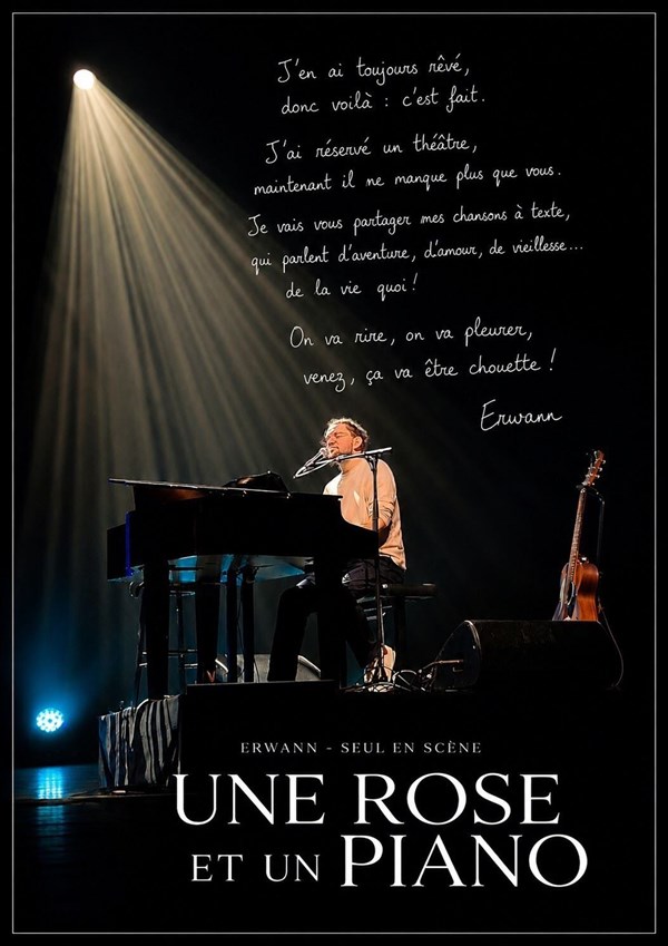 Une rose et un piano