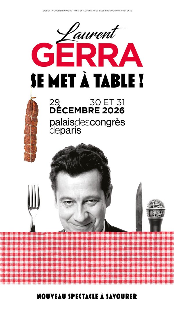 Laurent Gerra se met à table !