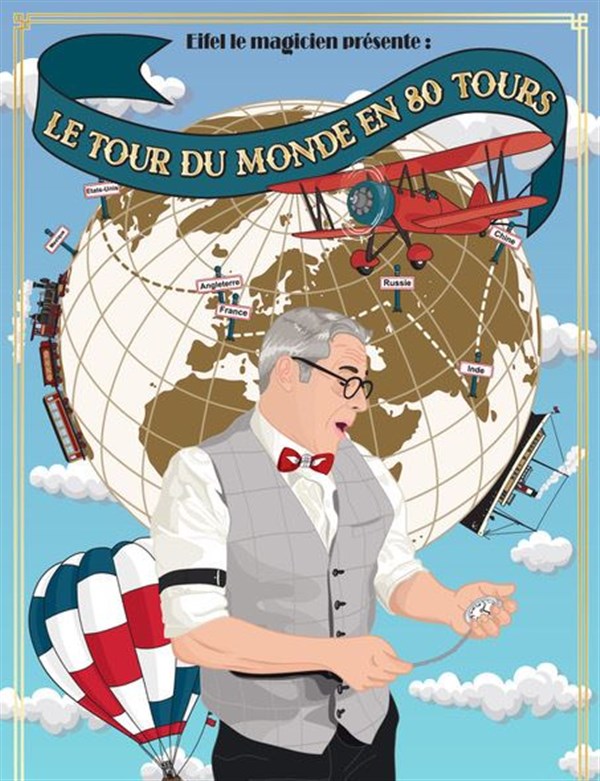 Le tour du monde en 80 tours (ou presque)