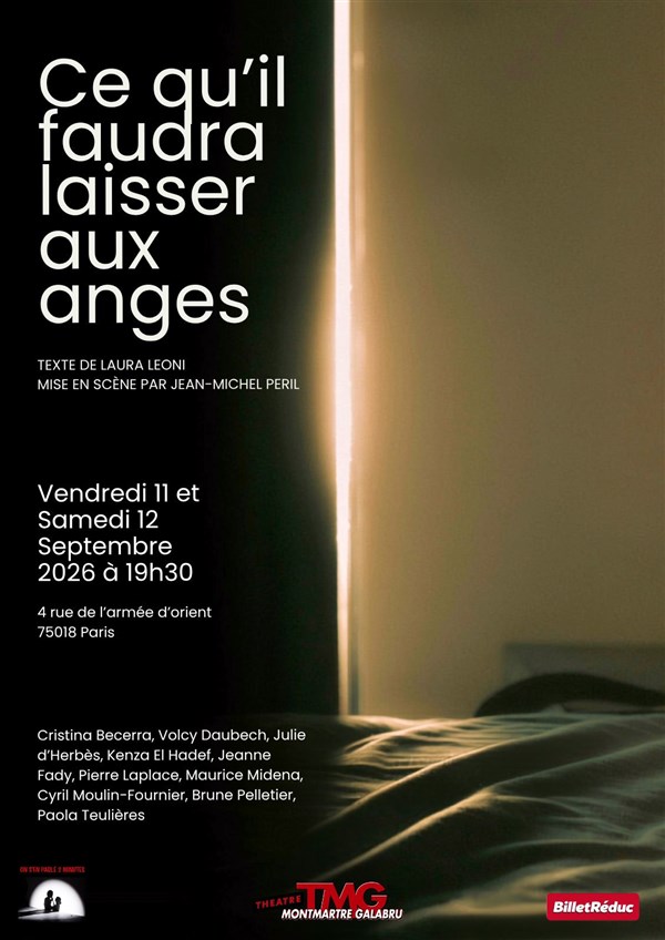 Ce qu'il faudra laisser aux anges