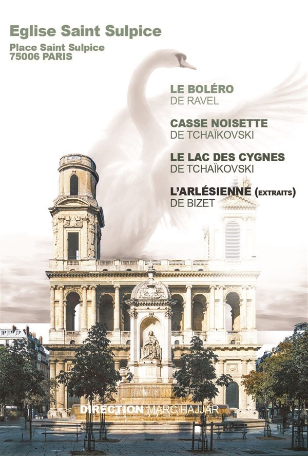 Boléro de Ravel, Casse Noisette, Le Lac des Cygnes et L'Arlésienne de Bizet (extraits)