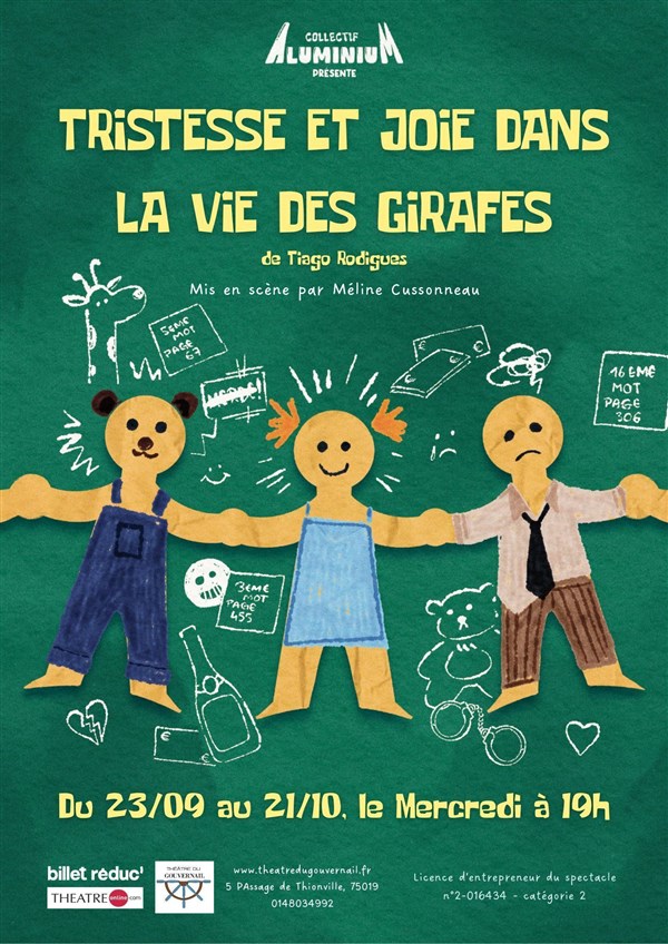 Tristesse et joie dans La vie des girafes