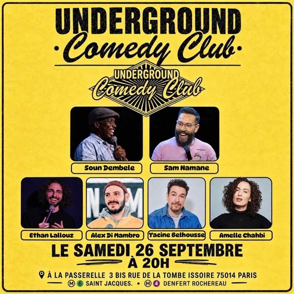 Underground comedy club