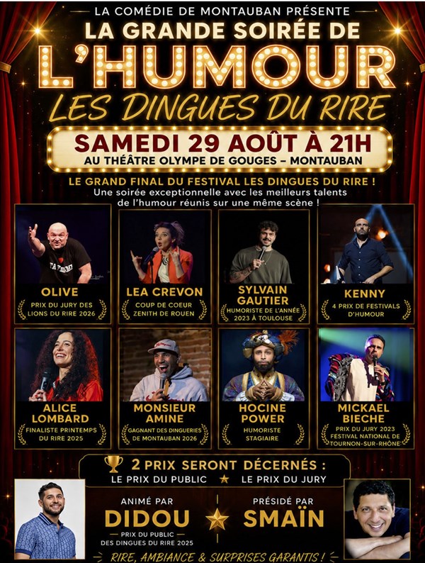 Grande soirée des dingues du rire