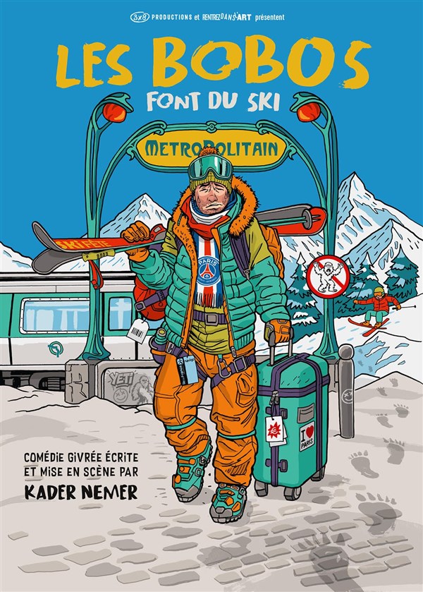 Les bobos font du ski
