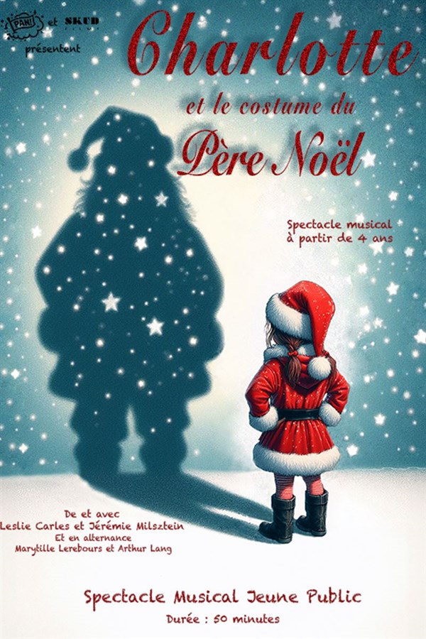 Charlotte et le costume du Père Noël