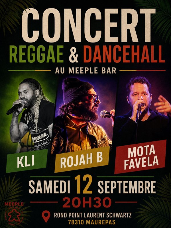 Concert Reggae & Dancehall au Meeple Bar