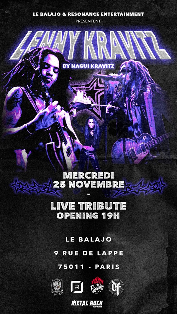 Nagui Kravitz : Hommage à Lenny Kravitz