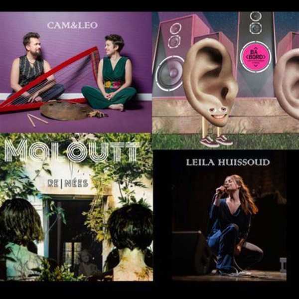 Leïla Huissoud + Cam & Leo + Maloutt