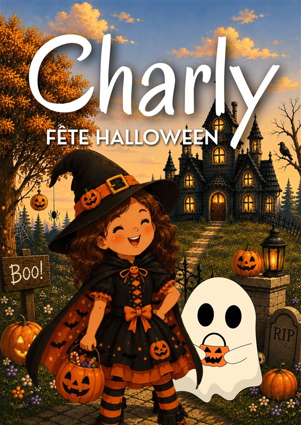 Charly fête Halloween