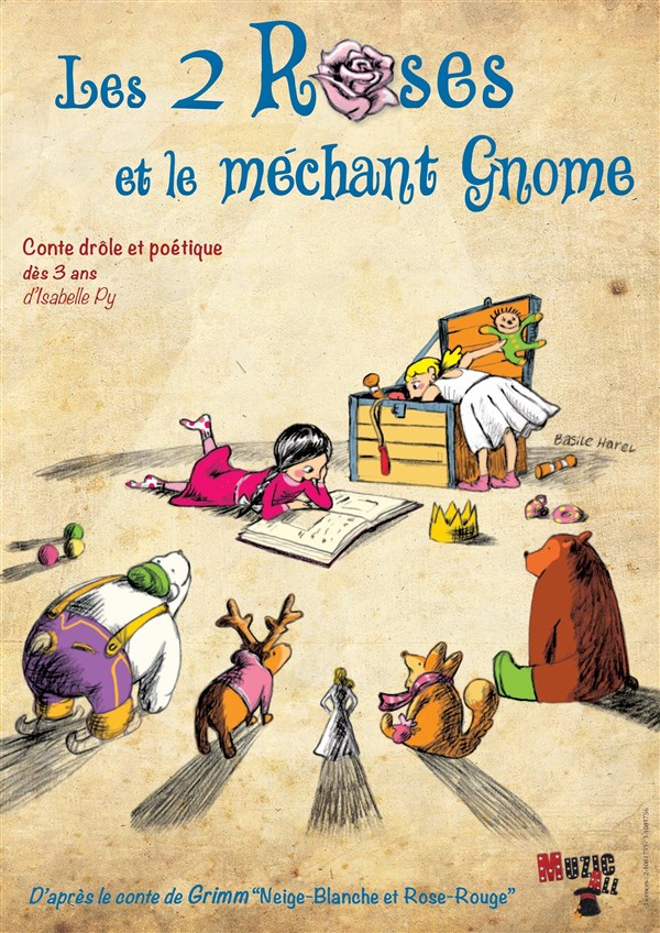 Les deux roses et le méchant Gnom
