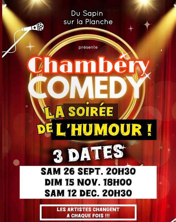 Chambéry Comedy : la soirée de l'humour