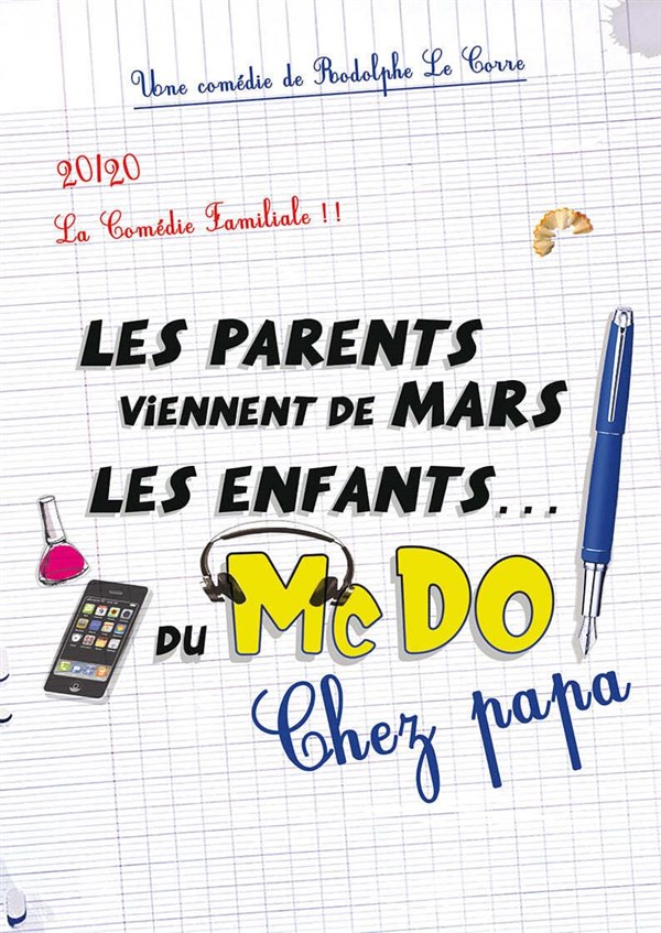 Les parents viennent de Mars, les enfants du McDo