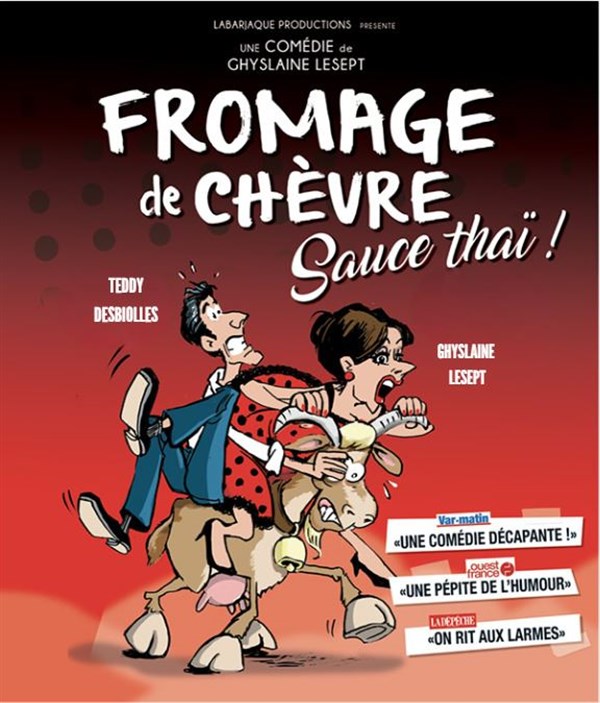 Fromage de chèvre sauce thaï