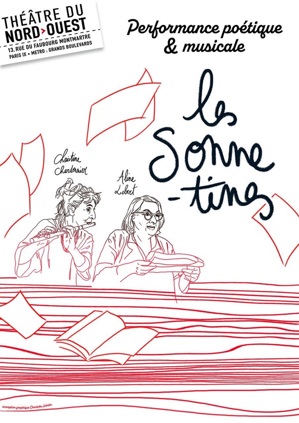 Les Sonnetines, performance musicale poétique par Christine Chardonnier & Aline Lebert