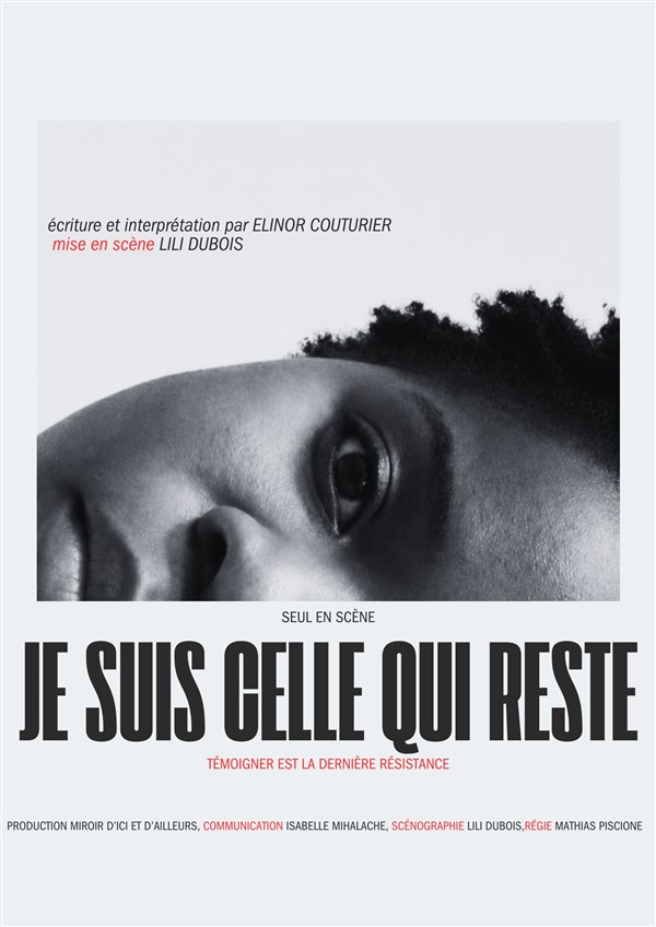 Je suis celle qui reste