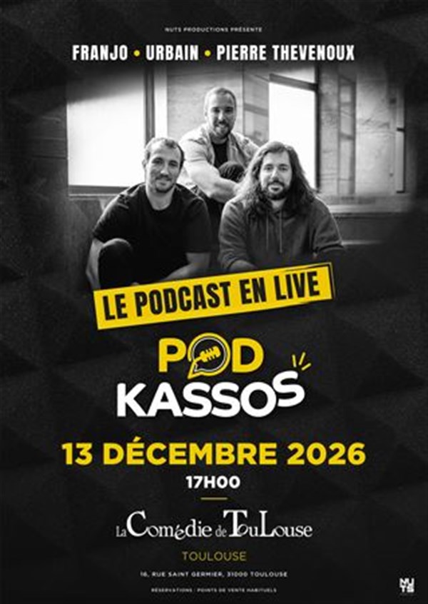 Podkassos : Le podcast en live