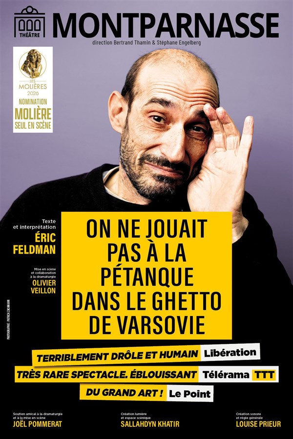 On ne jouait pas à la pétanque dans le ghetto de Varsovie
