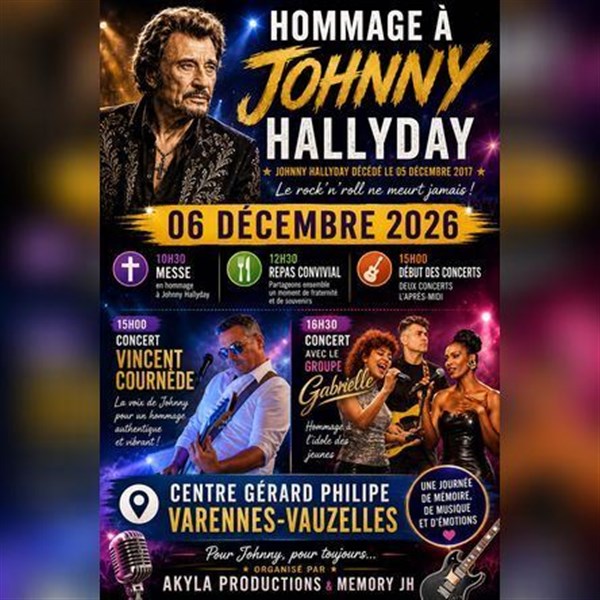 Groupe Gabrielle : Hommage à Johnny Hallyday