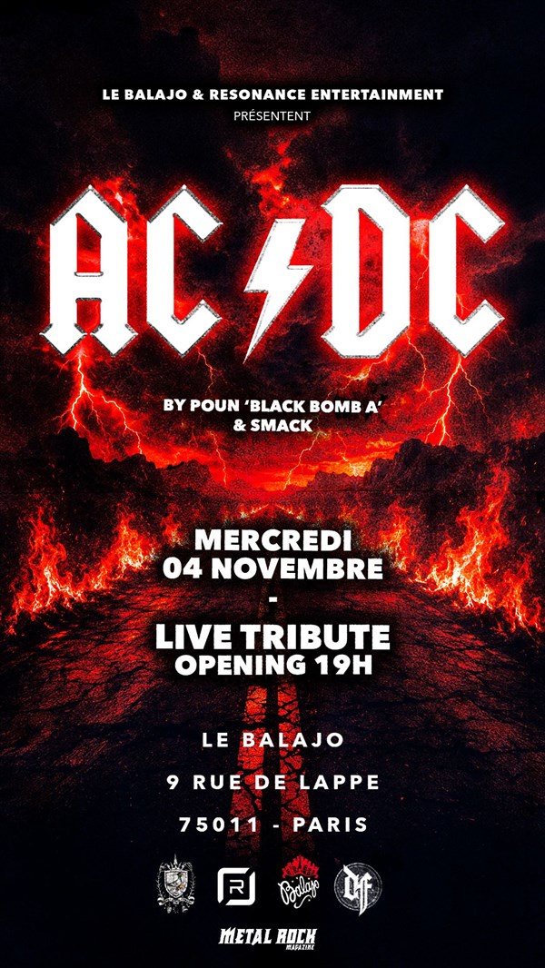 Poun' (black bomb a) & Smack : Hommage à AC/DC