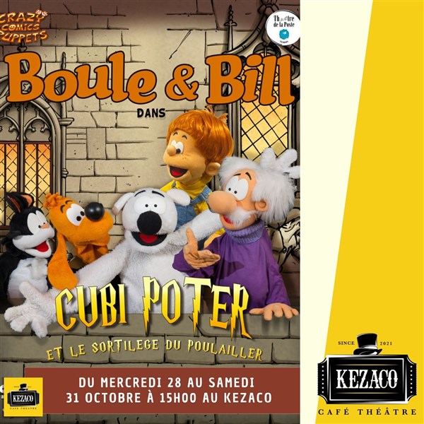 Boule & Bill dans Cubi Poter, le sortilège du poulailler