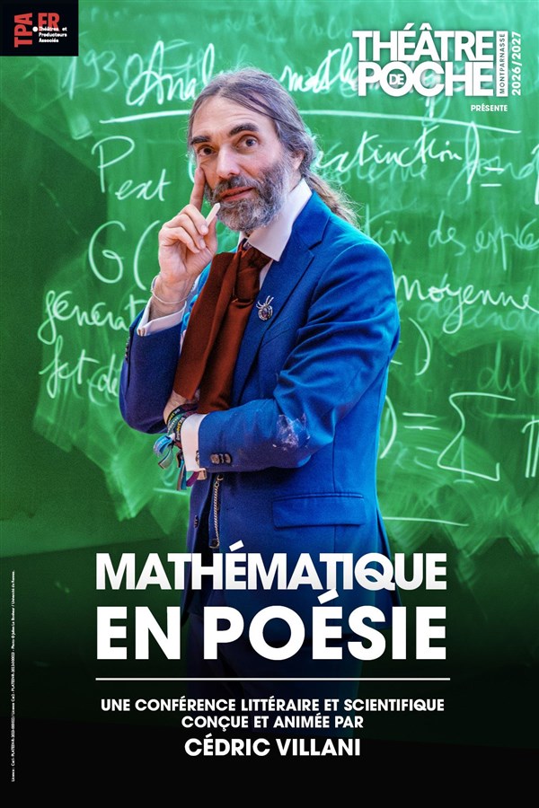 Cédric Villani dans Mathématique en poésie