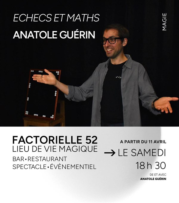 Anatole Guérin dans Echecs et maths