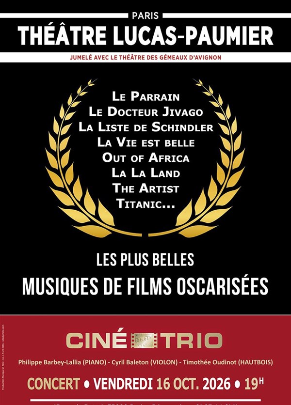 Les Plus Belles Musiques des Films Oscarisées
