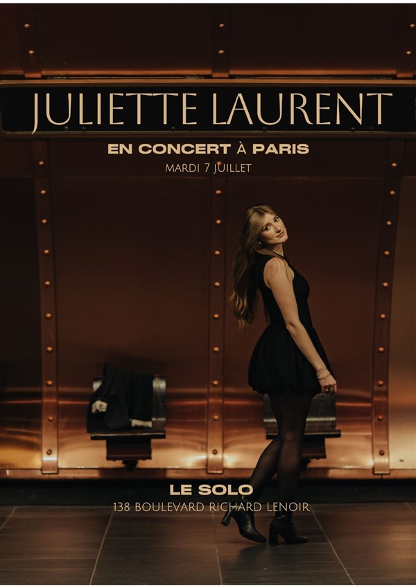 Juliette Laurent en concert