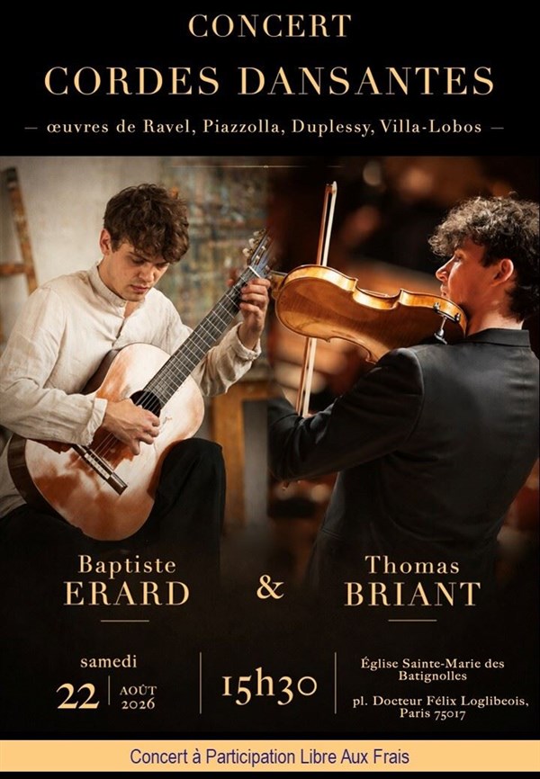 Récital Guitare classique et Violon