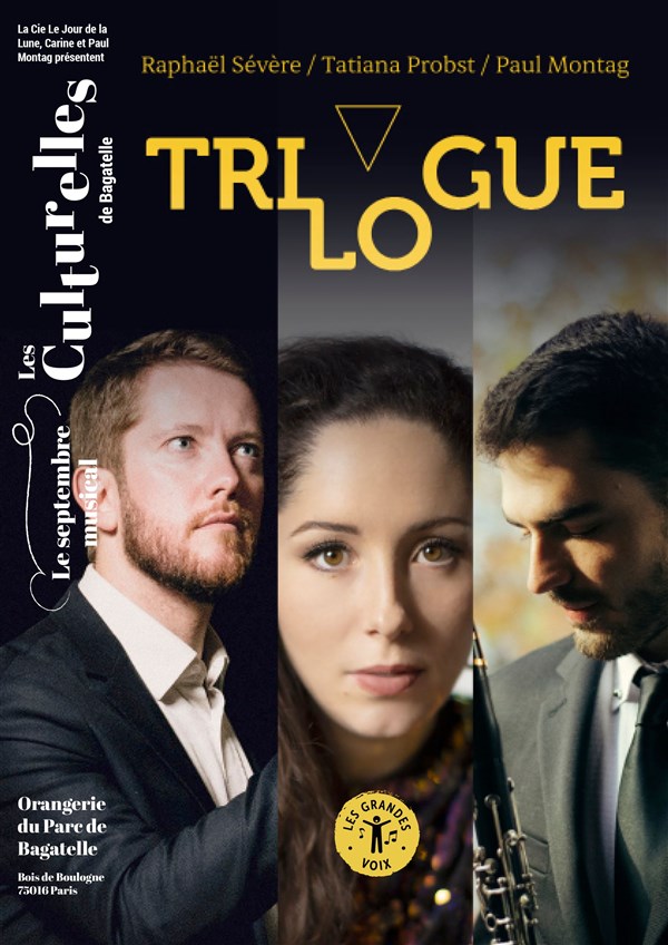 Raphaël Sévère, Tatiana Probst et Paul Montag : Trilogue