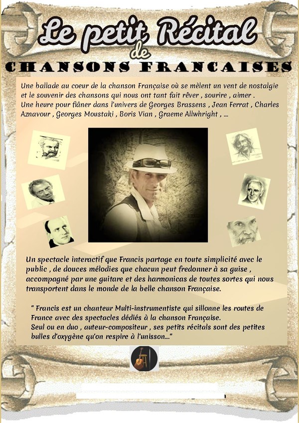 Le petit récital de chansons françaises